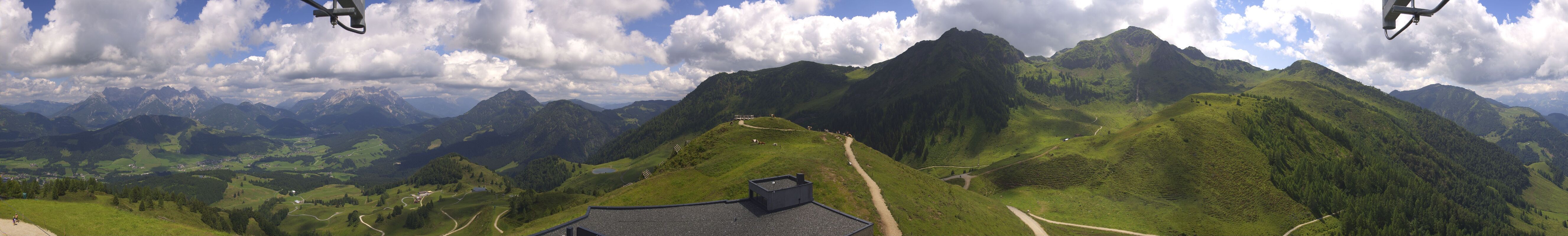 Archiv Foto Webcam Panorama vom Lärchfilzkogel 1645m