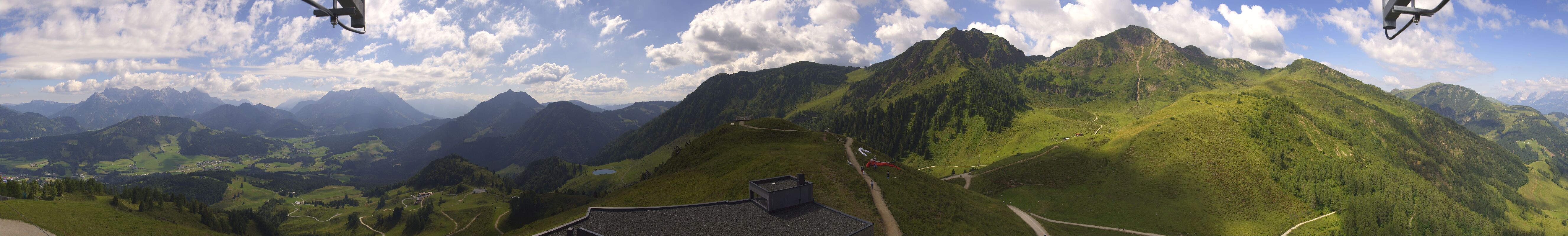 Archiv Foto Webcam Panorama vom Lärchfilzkogel 1645m