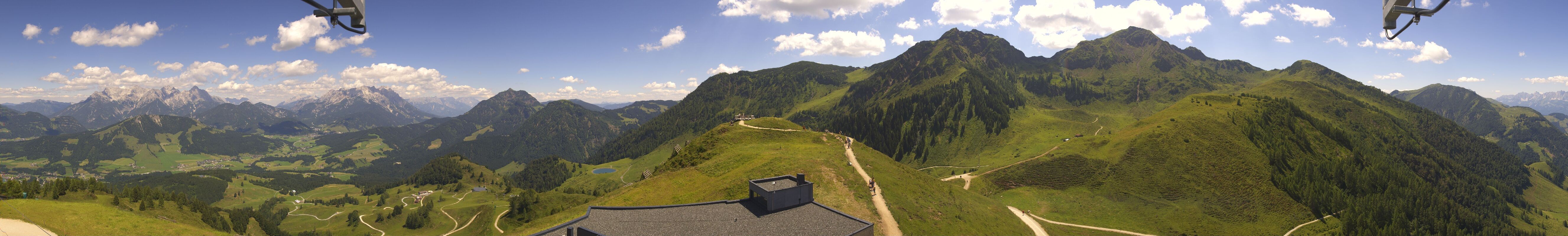 Archiv Foto Webcam Panorama vom Lärchfilzkogel 1645m
