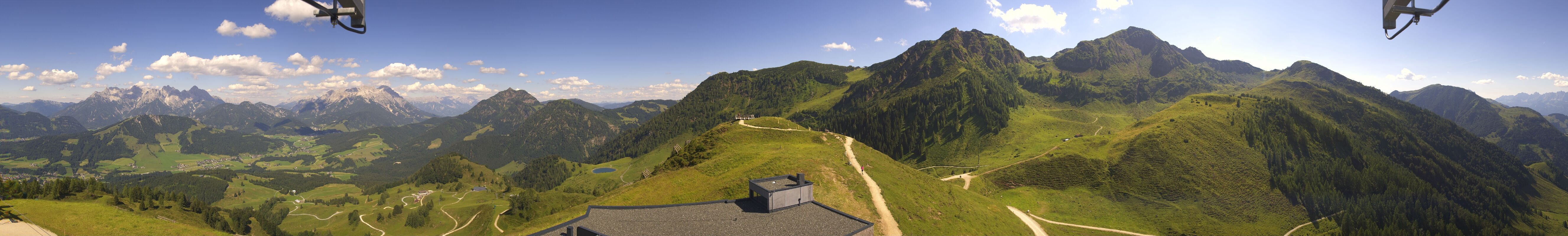 Archiv Foto Webcam Panorama vom Lärchfilzkogel 1645m