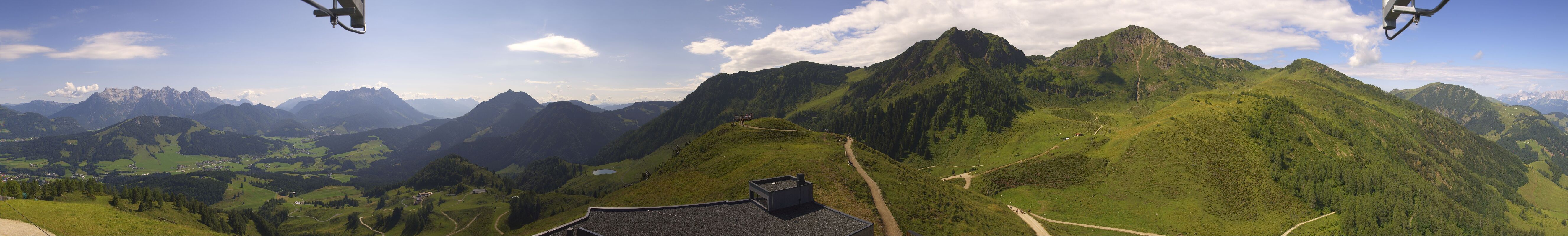 Archiv Foto Webcam Panorama vom Lärchfilzkogel 1645m