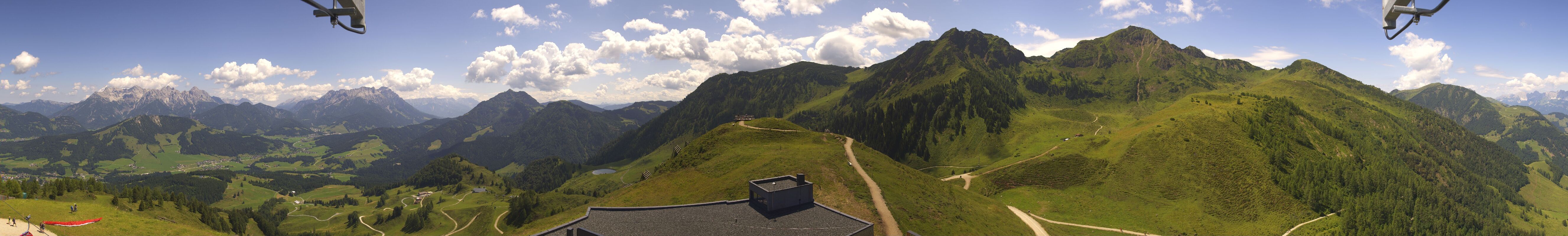 Archiv Foto Webcam Panorama vom Lärchfilzkogel 1645m