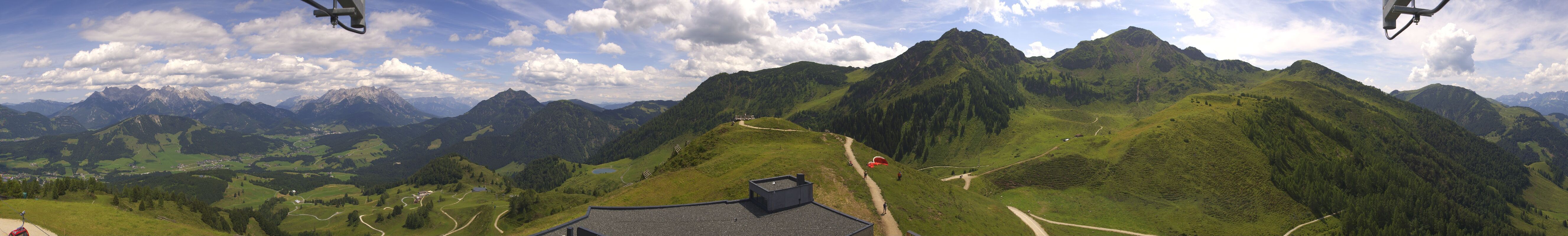 Archiv Foto Webcam Panorama vom Lärchfilzkogel 1645m