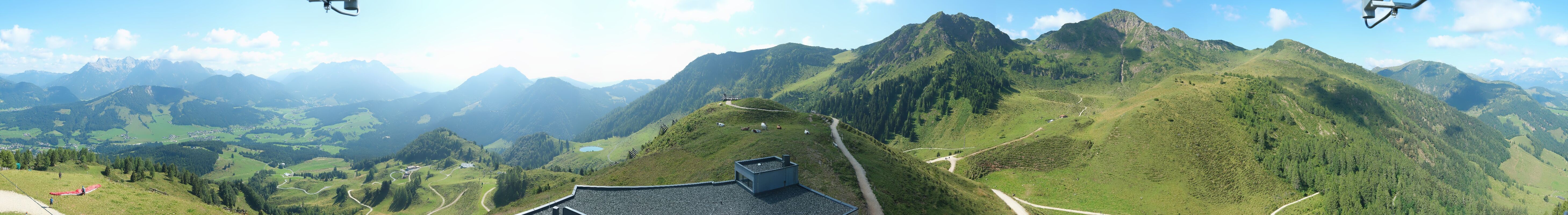 Archiv Foto Webcam Panorama vom Lärchfilzkogel 1645m