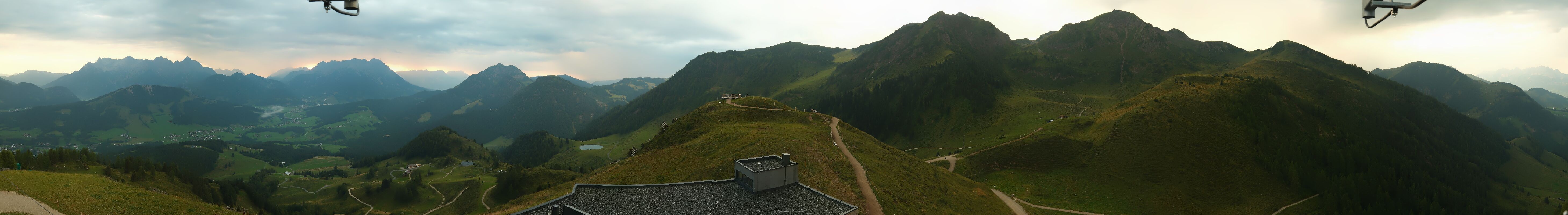 Archiv Foto Webcam Panorama vom Lärchfilzkogel 1645m