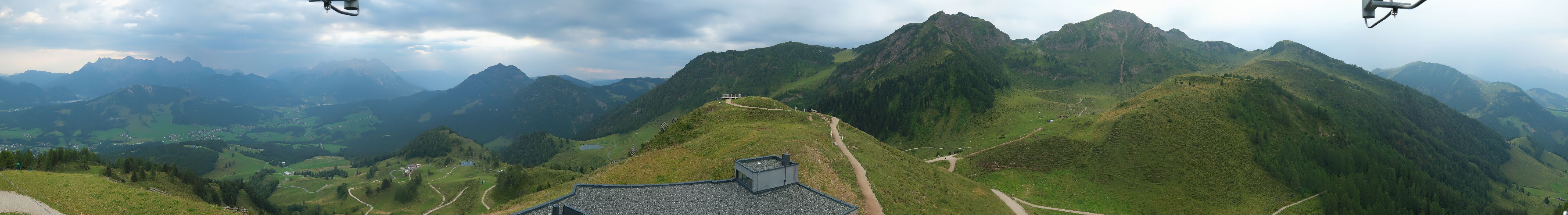 Archiv Foto Webcam Panorama vom Lärchfilzkogel 1645m