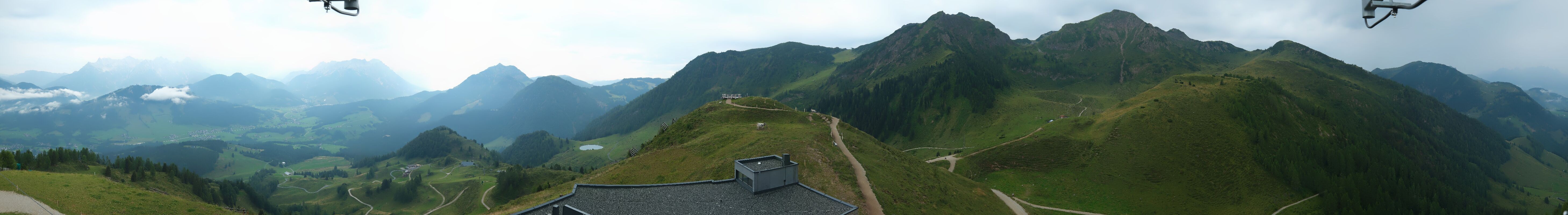 Archiv Foto Webcam Panorama vom Lärchfilzkogel 1645m