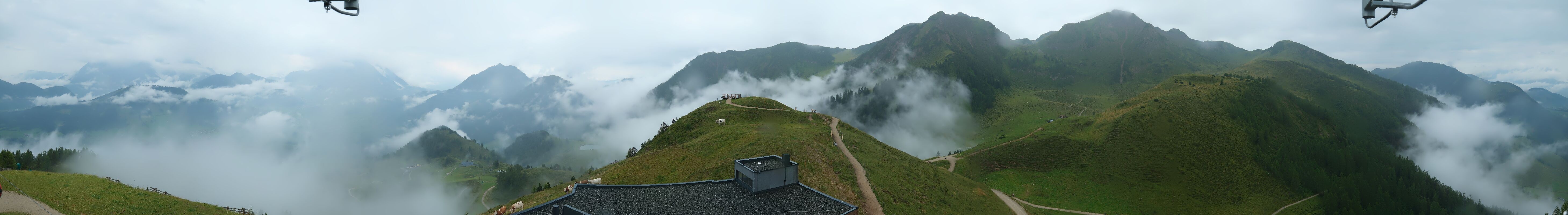 Archiv Foto Webcam Panorama vom Lärchfilzkogel 1645m