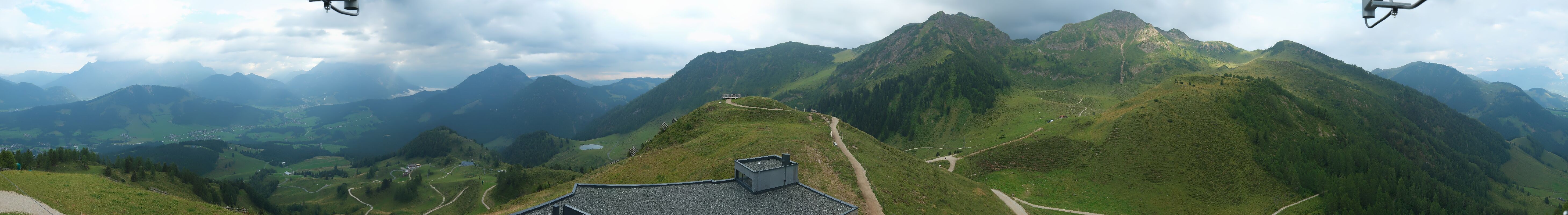 Archiv Foto Webcam Panorama vom Lärchfilzkogel 1645m