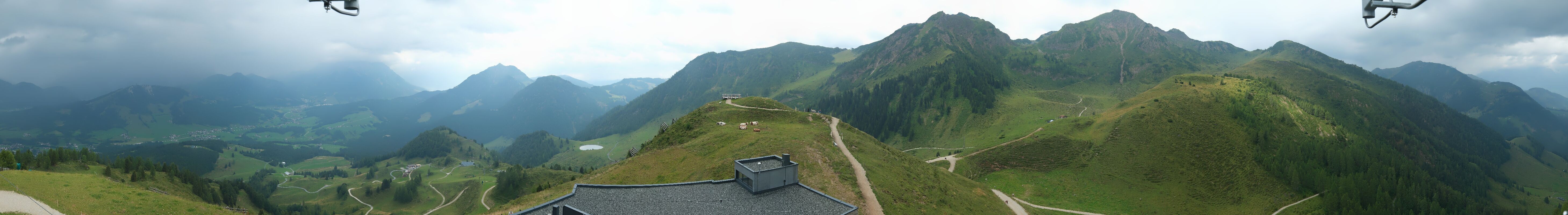 Archiv Foto Webcam Panorama vom Lärchfilzkogel 1645m