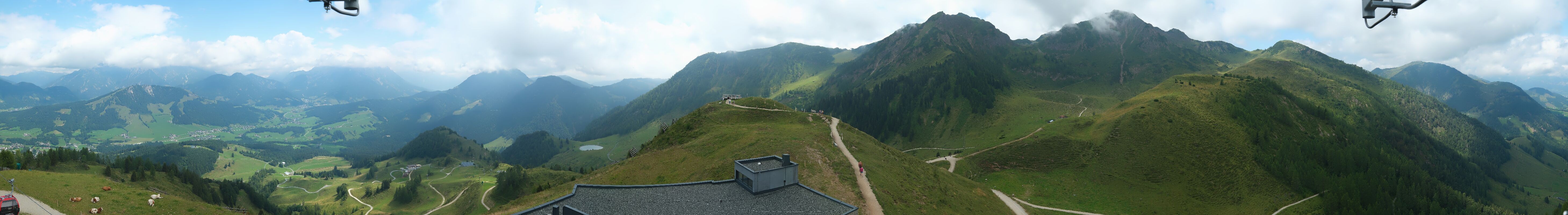 Archiv Foto Webcam Panorama vom Lärchfilzkogel 1645m