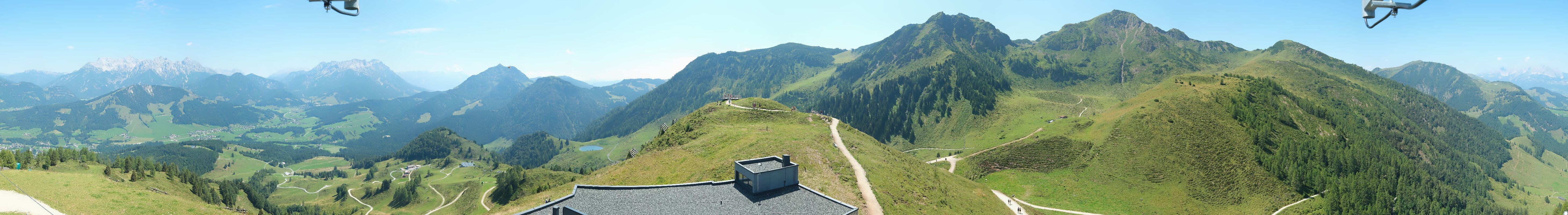 Archiv Foto Webcam Panorama vom Lärchfilzkogel 1645m