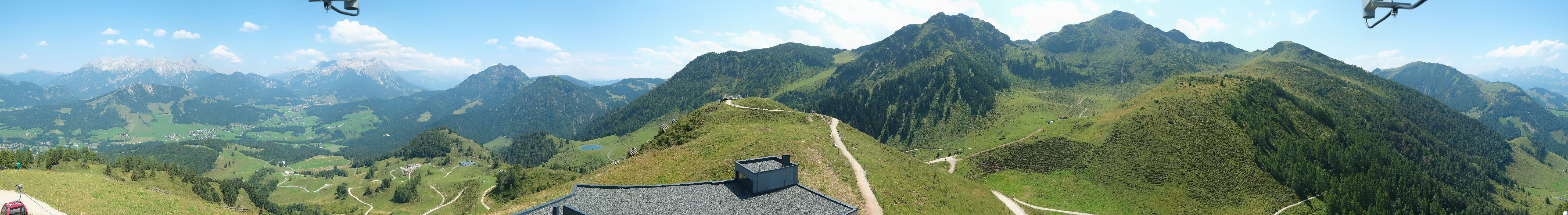 Archiv Foto Webcam Panorama vom Lärchfilzkogel 1645m