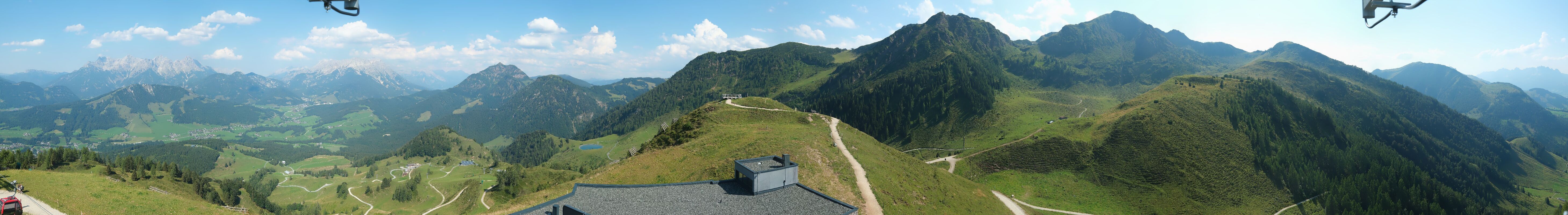 Archiv Foto Webcam Panorama vom Lärchfilzkogel 1645m