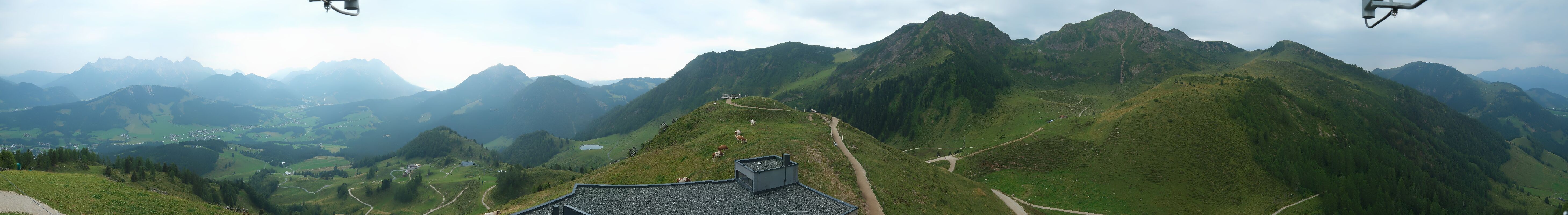 Archiv Foto Webcam Panorama vom Lärchfilzkogel 1645m