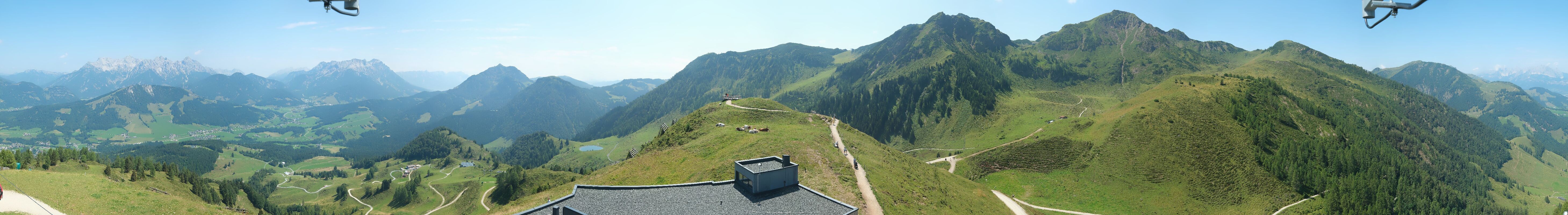 Archiv Foto Webcam Panorama vom Lärchfilzkogel 1645m