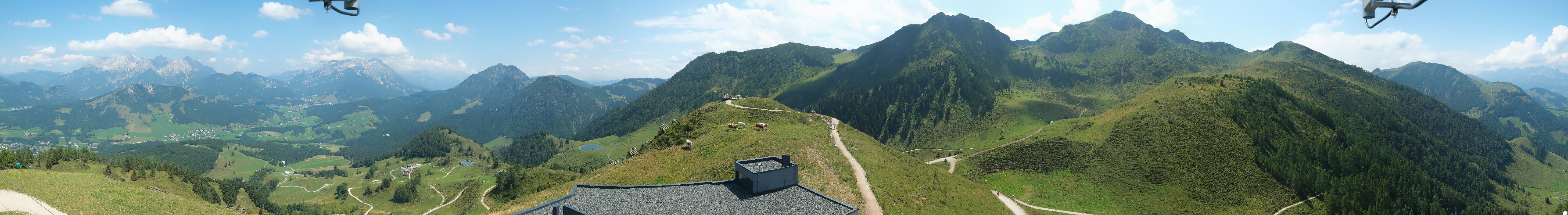 Archiv Foto Webcam Panorama vom Lärchfilzkogel 1645m