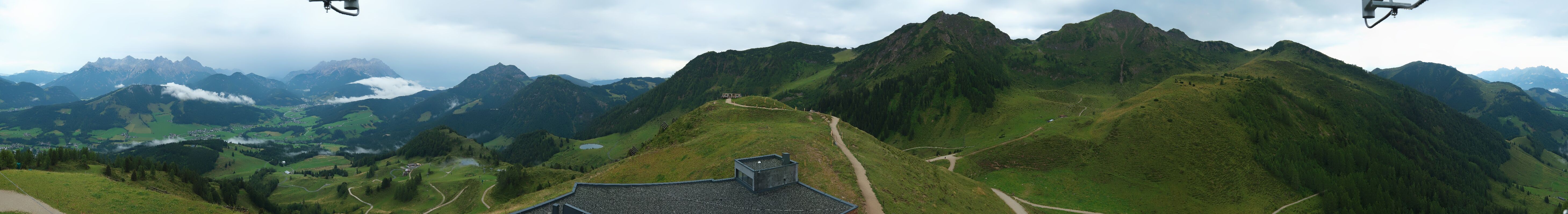 Archiv Foto Webcam Panorama vom Lärchfilzkogel 1645m