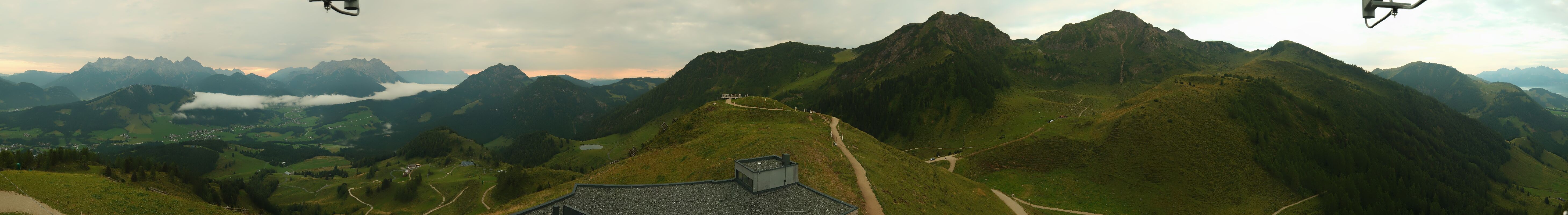 Archiv Foto Webcam Panorama vom Lärchfilzkogel 1645m
