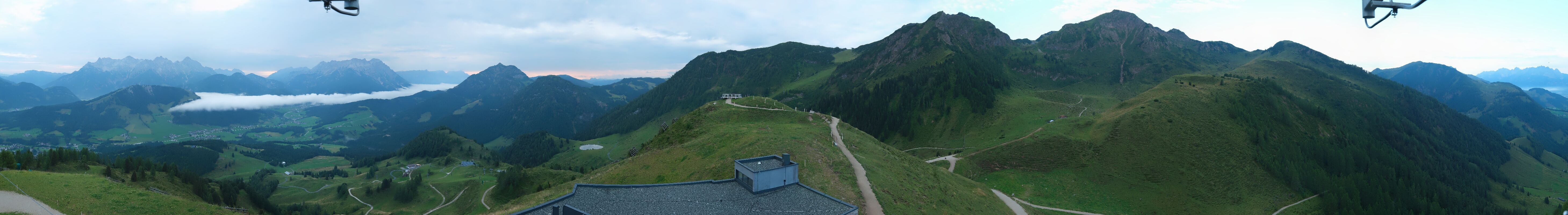 Archiv Foto Webcam Panorama vom Lärchfilzkogel 1645m