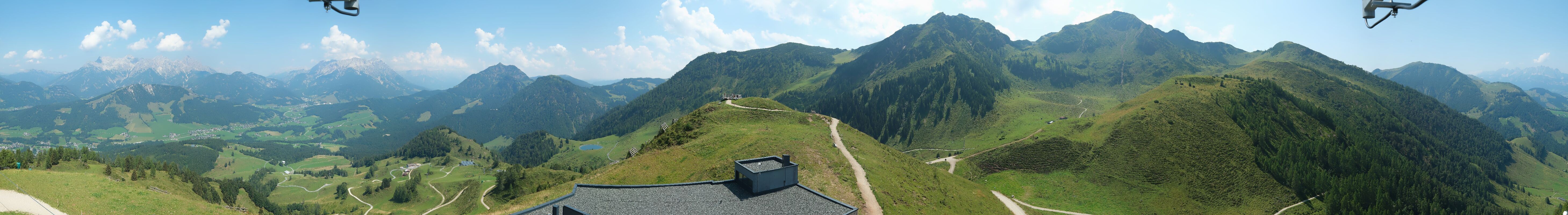 Archiv Foto Webcam Panorama vom Lärchfilzkogel 1645m