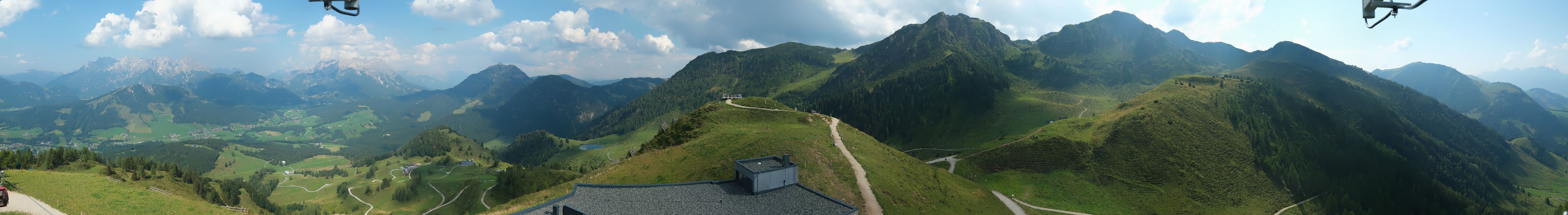 Archiv Foto Webcam Panorama vom Lärchfilzkogel 1645m