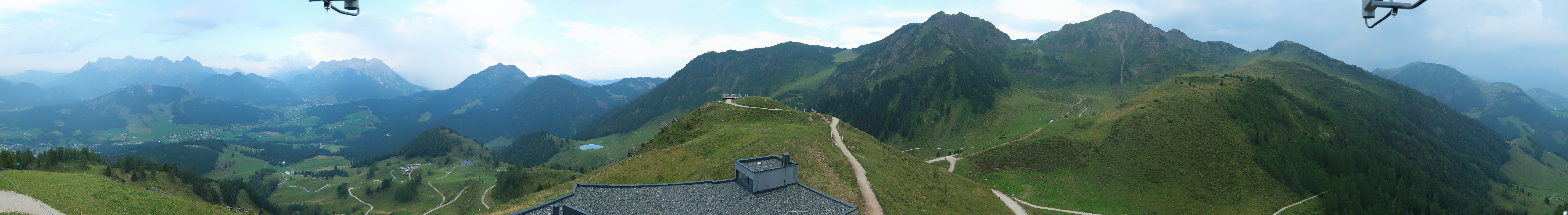 Archiv Foto Webcam Panorama vom Lärchfilzkogel 1645m