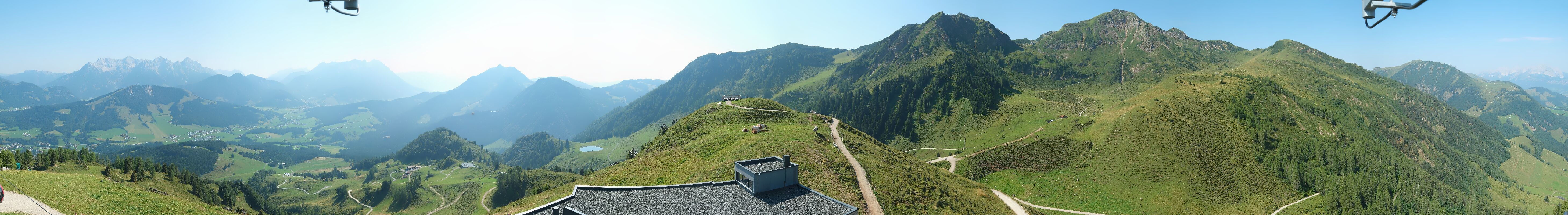 Archiv Foto Webcam Panorama vom Lärchfilzkogel 1645m