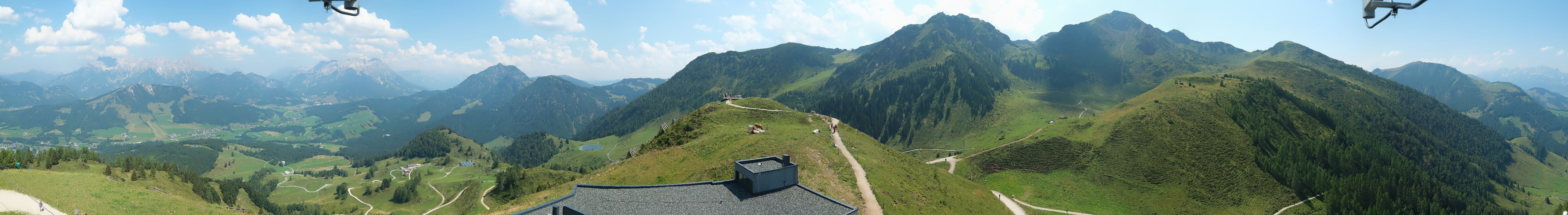 Archiv Foto Webcam Panorama vom Lärchfilzkogel 1645m