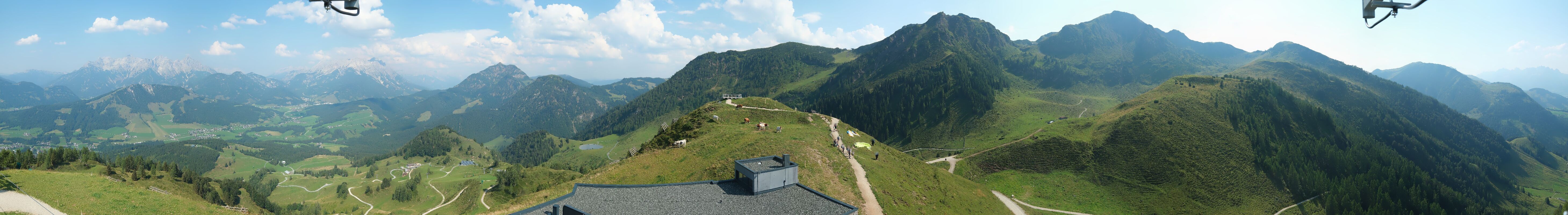 Archiv Foto Webcam Panorama vom Lärchfilzkogel 1645m