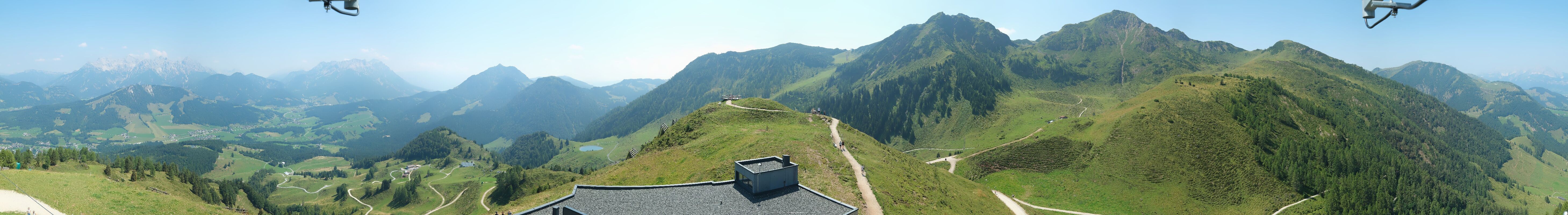 Archiv Foto Webcam Panorama vom Lärchfilzkogel 1645m
