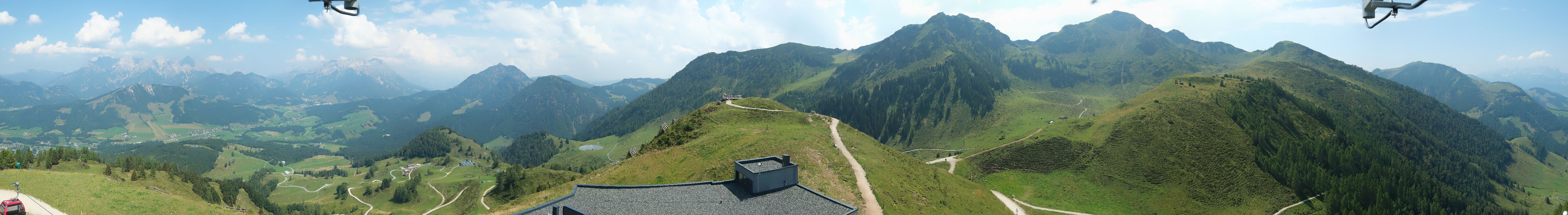 Archiv Foto Webcam Panorama vom Lärchfilzkogel 1645m