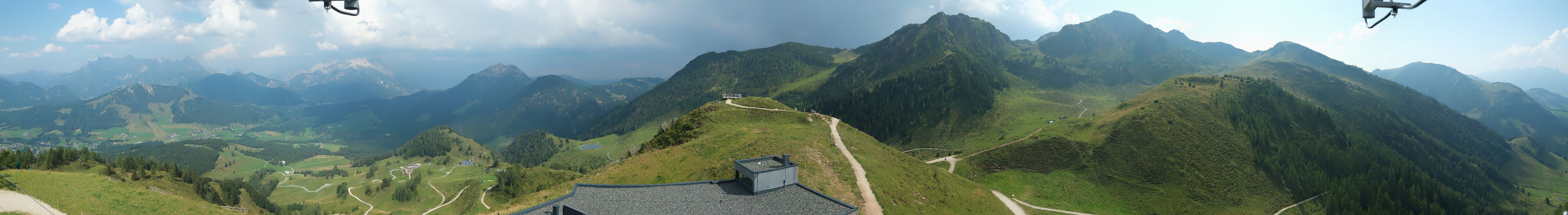 Archiv Foto Webcam Panorama vom Lärchfilzkogel 1645m