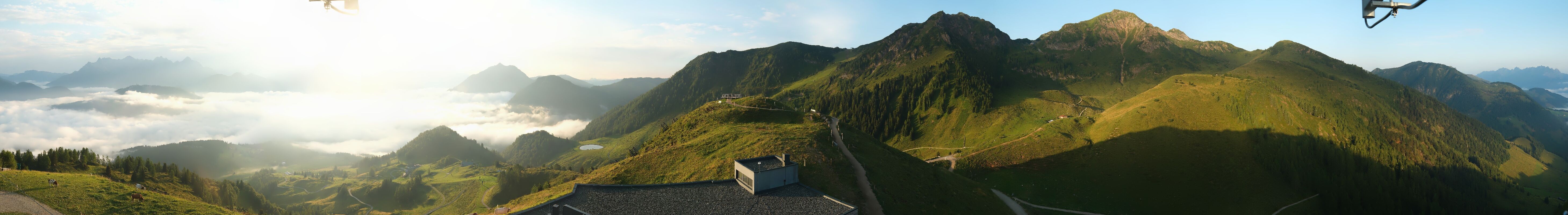 Archiv Foto Webcam Panorama vom Lärchfilzkogel 1645m
