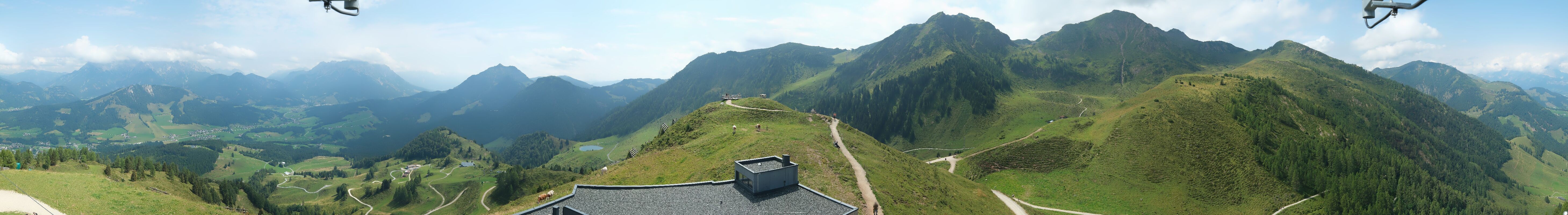 Archiv Foto Webcam Panorama vom Lärchfilzkogel 1645m