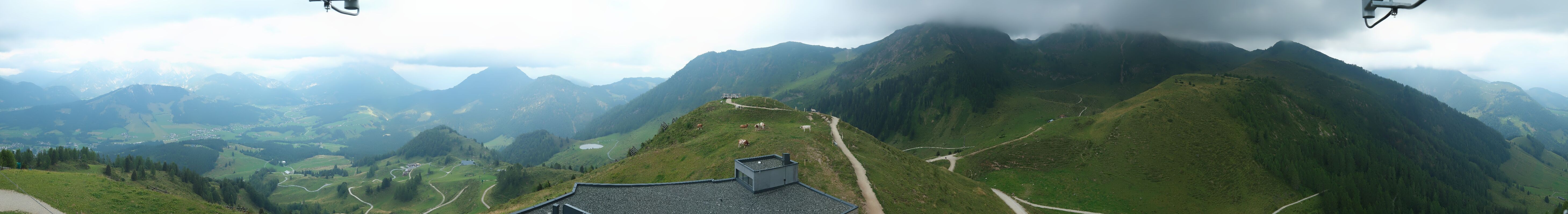 Archiv Foto Webcam Panorama vom Lärchfilzkogel 1645m