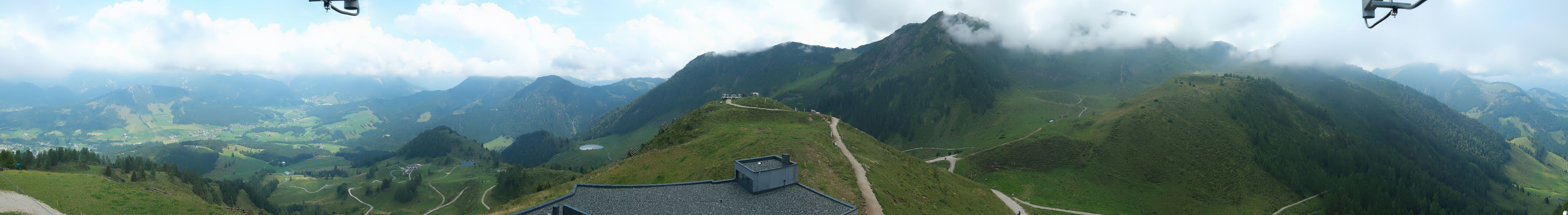 Archiv Foto Webcam Panorama vom Lärchfilzkogel 1645m