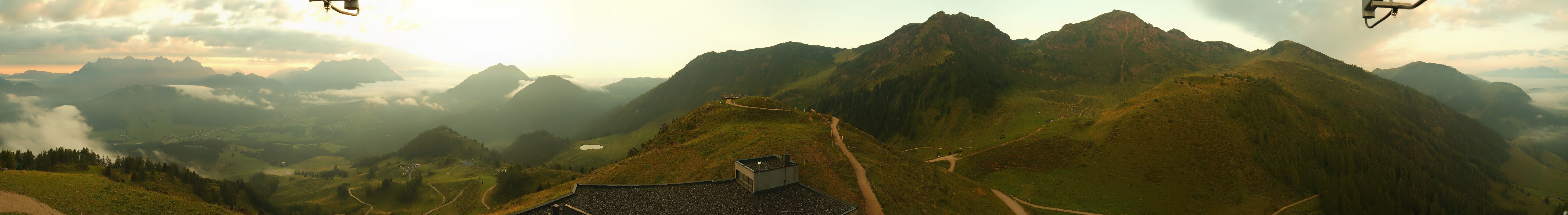 Archiv Foto Webcam Panorama vom Lärchfilzkogel 1645m