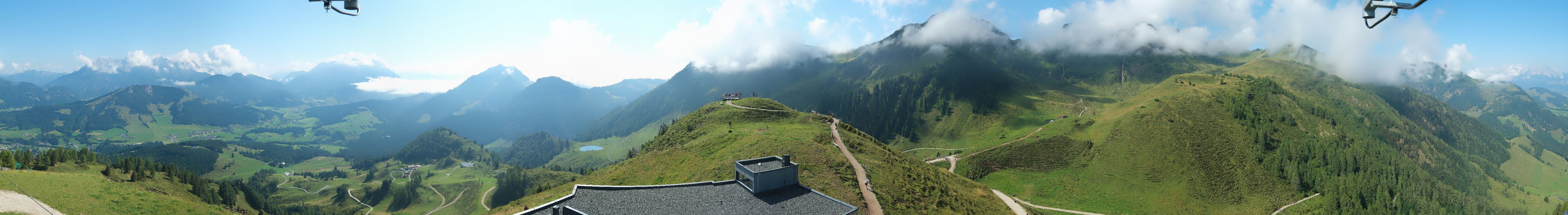 Archiv Foto Webcam Panorama vom Lärchfilzkogel 1645m