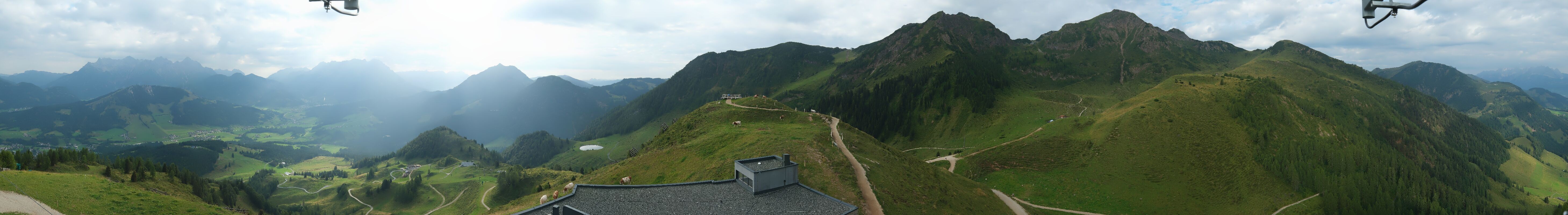 Archiv Foto Webcam Panorama vom Lärchfilzkogel 1645m