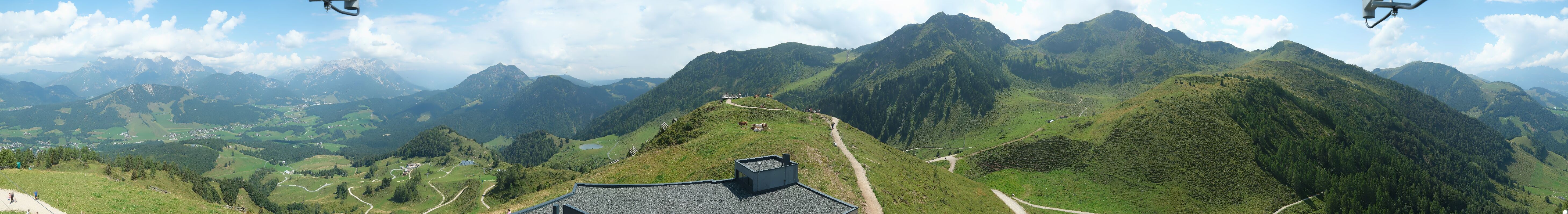 Archiv Foto Webcam Panorama vom Lärchfilzkogel 1645m