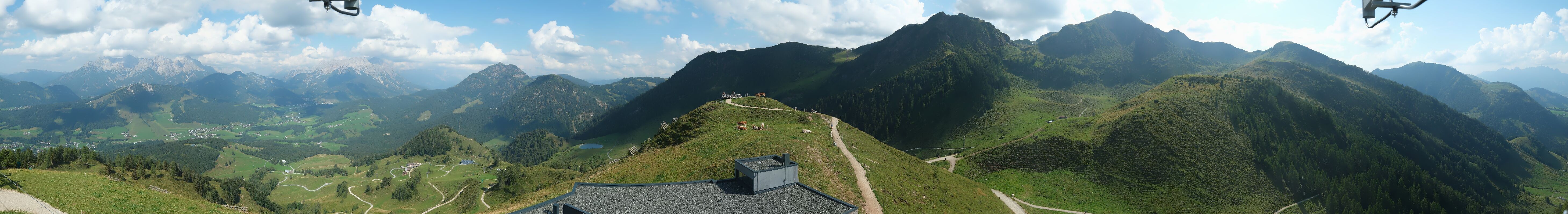 Archiv Foto Webcam Panorama vom Lärchfilzkogel 1645m