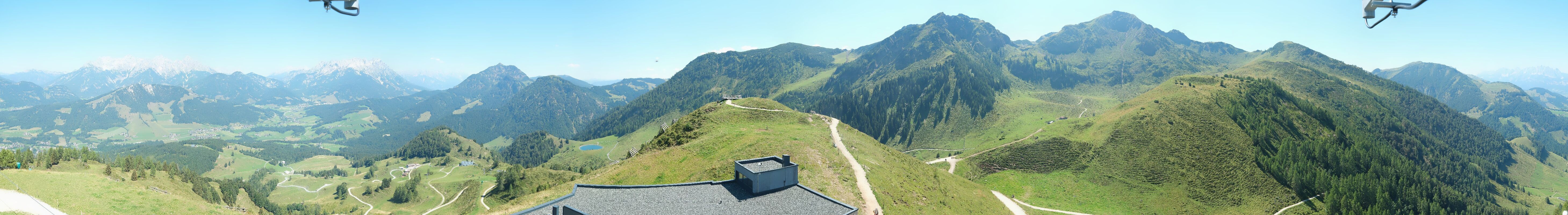 Archiv Foto Webcam Panorama vom Lärchfilzkogel 1645m
