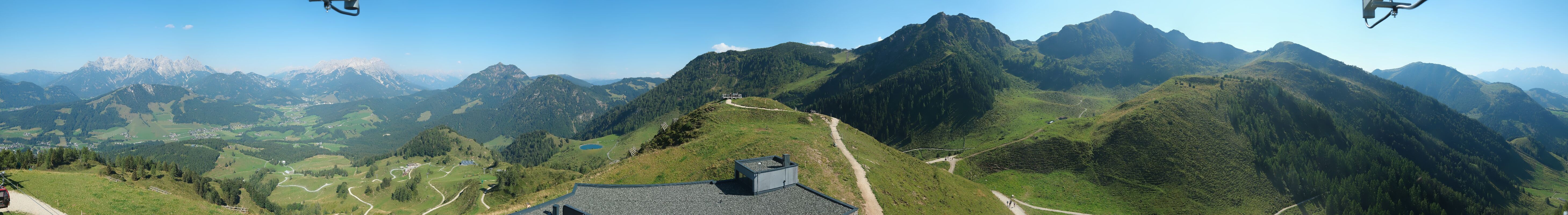 Archiv Foto Webcam Panorama vom Lärchfilzkogel 1645m