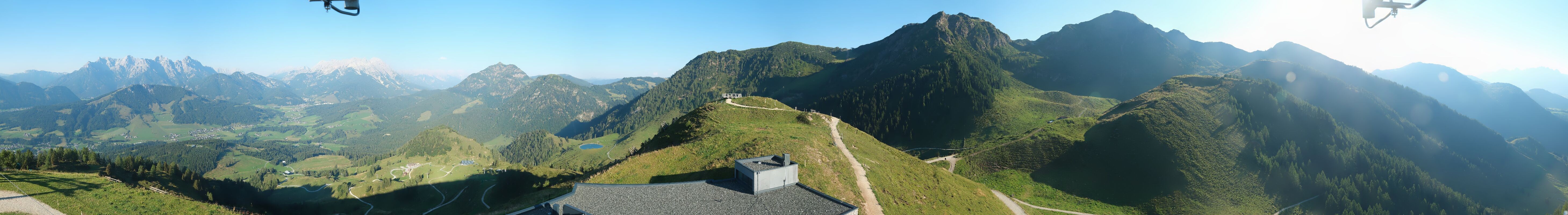 Archiv Foto Webcam Panorama vom Lärchfilzkogel 1645m