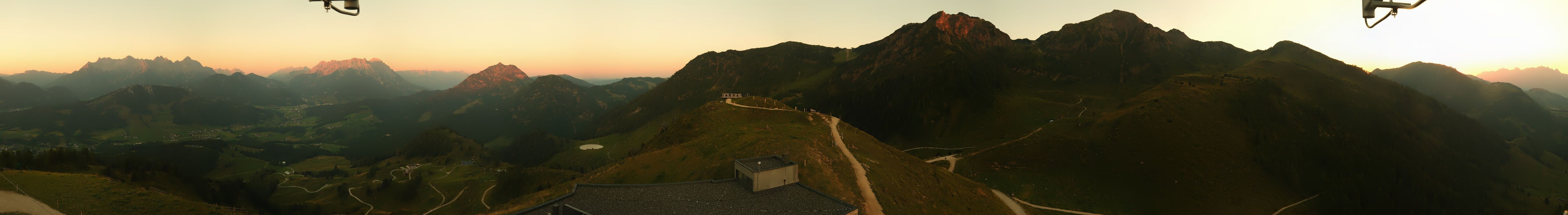 Archiv Foto Webcam Panorama vom Lärchfilzkogel 1645m