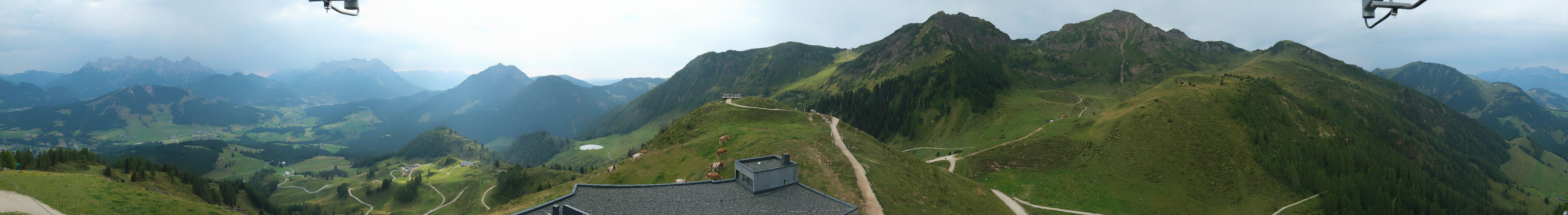 Archiv Foto Webcam Panorama vom Lärchfilzkogel 1645m