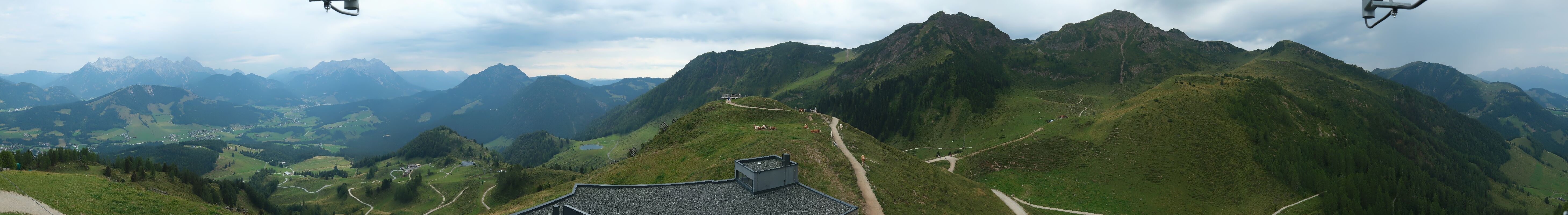 Archiv Foto Webcam Panorama vom Lärchfilzkogel 1645m