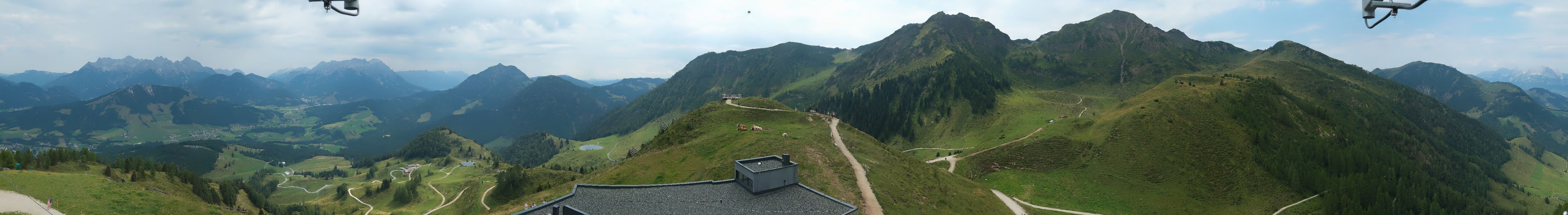Archiv Foto Webcam Panorama vom Lärchfilzkogel 1645m