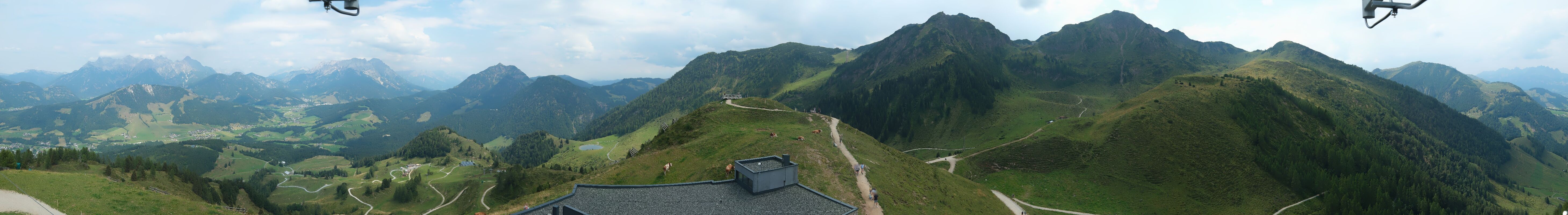 Archiv Foto Webcam Panorama vom Lärchfilzkogel 1645m